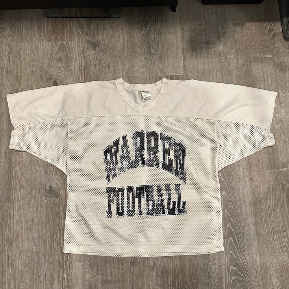 White Warren Football Jersey